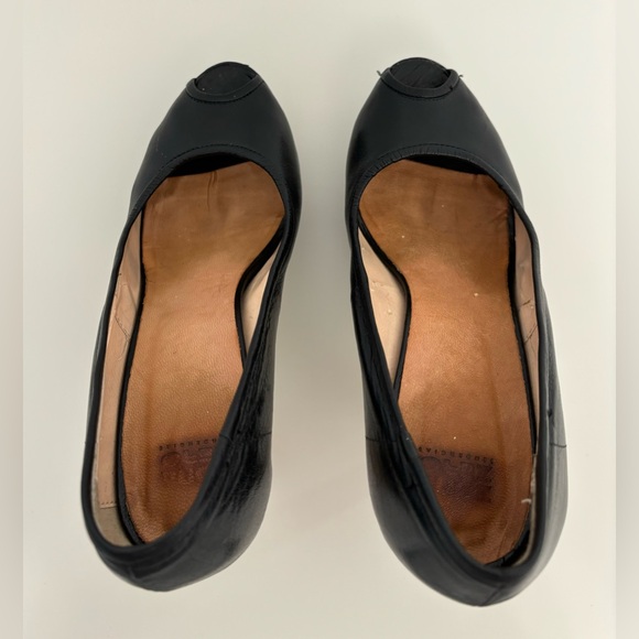PREGUNTA  Luxury Women’s Black Peep Toe platform Pumps S: 8 Genuine Leather - Picture 6 of 11